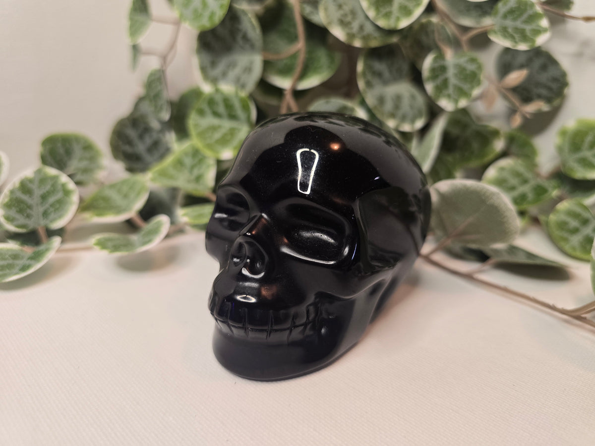 Obsidian Skull 417g