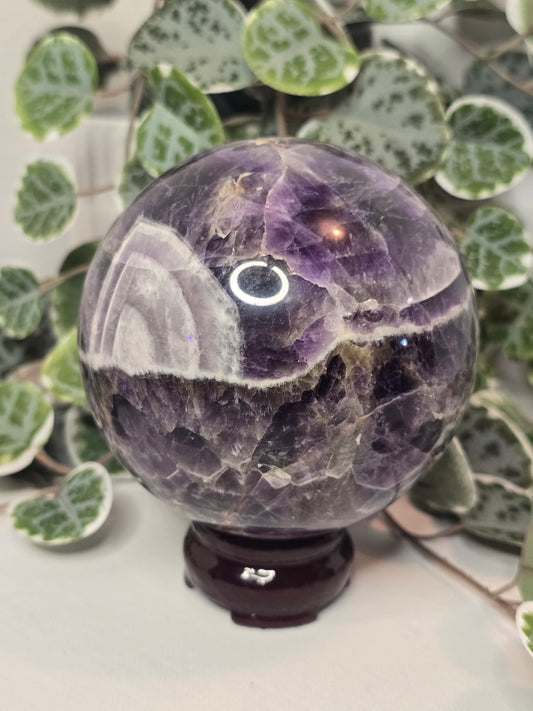 Amethyst Polished Sphere on stand 1.21kg