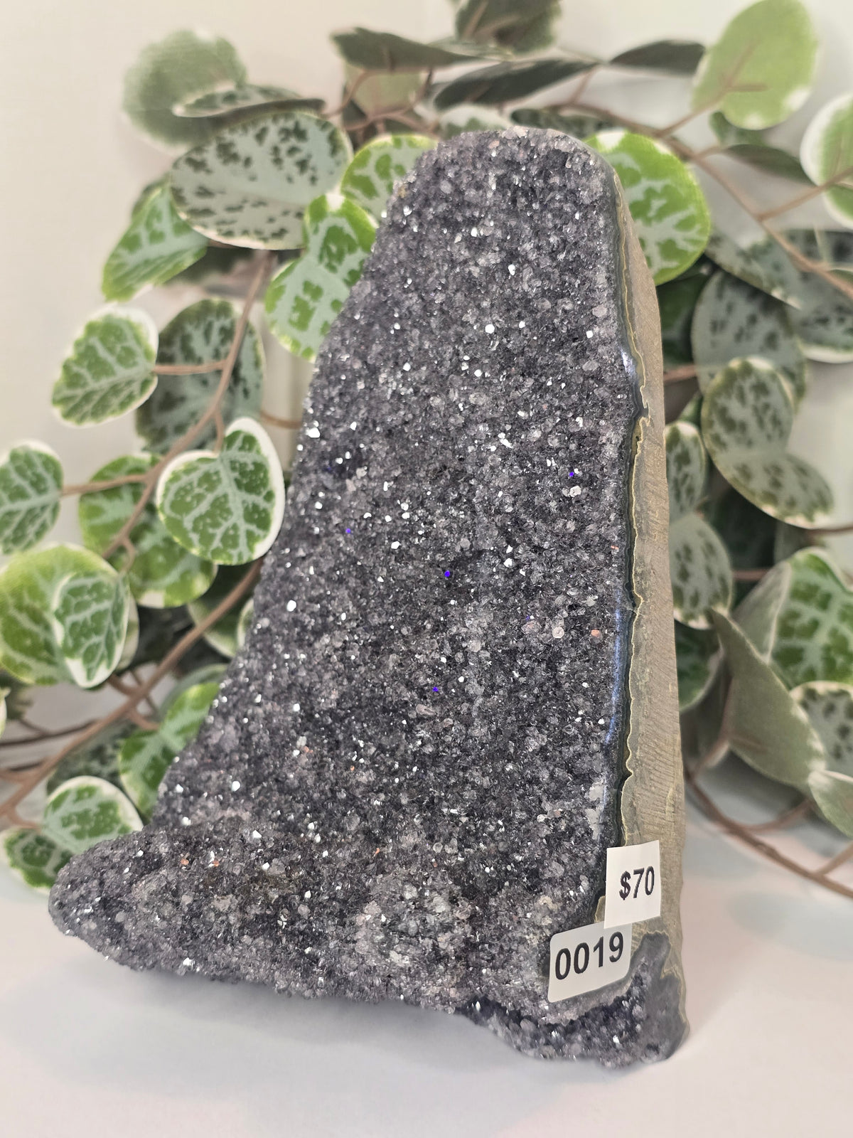 Black Amethyst Cut Base 1.36kg