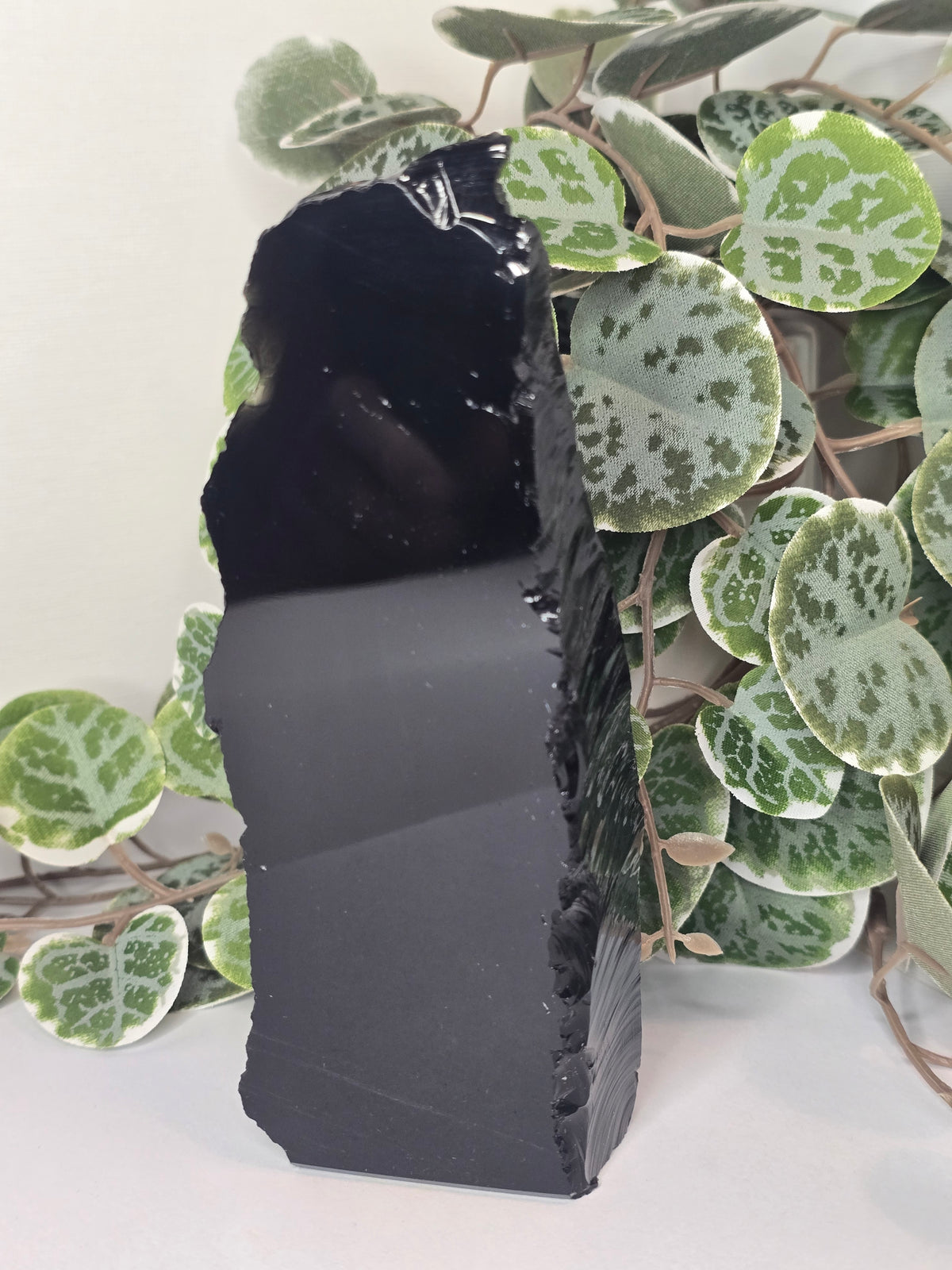 Obsidian Slab (Polished Face) 431g