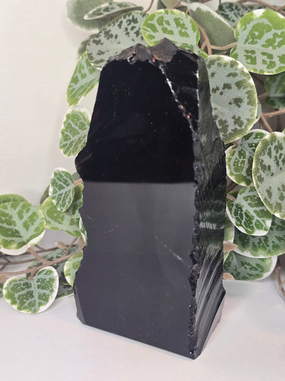 Obsidian Slab (Polished Face) 360g