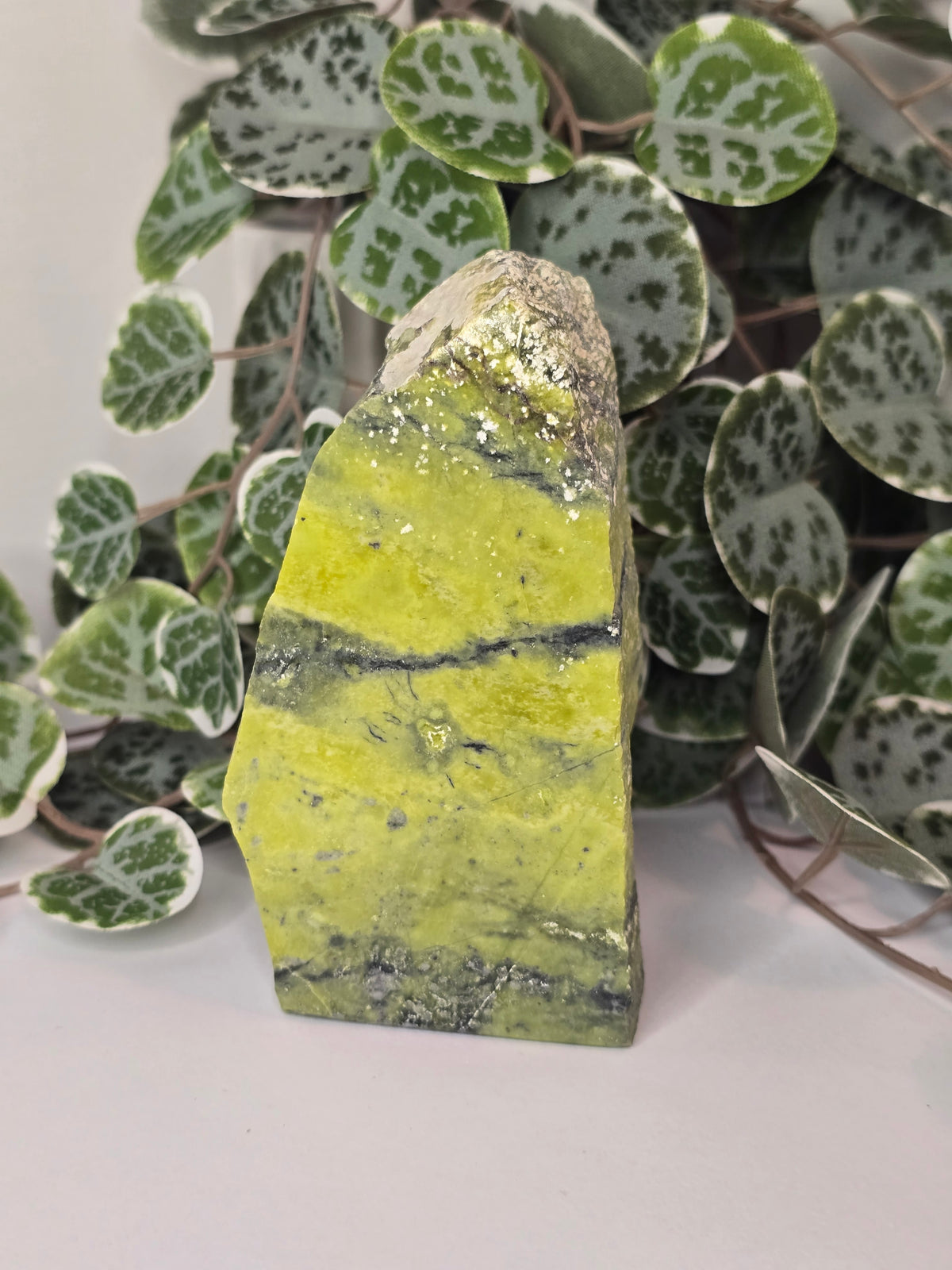 Serpentine Slab (Polished Face) 407g