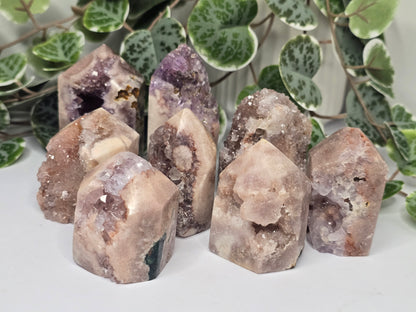 Pink Amethyst Free Form Towers - Medium 60-120g