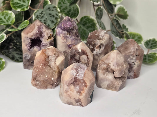 Pink Amethyst Free Form Towers - Medium 60-120g
