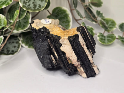 Black Tourmaline Specimen On Host Rock 436g