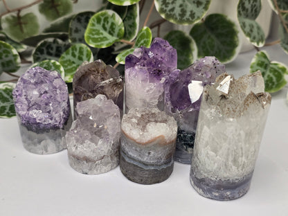 Amethyst Drill Core 58-130g