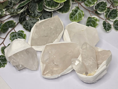 Quartz Crystal Cluster and Points 150-300g
