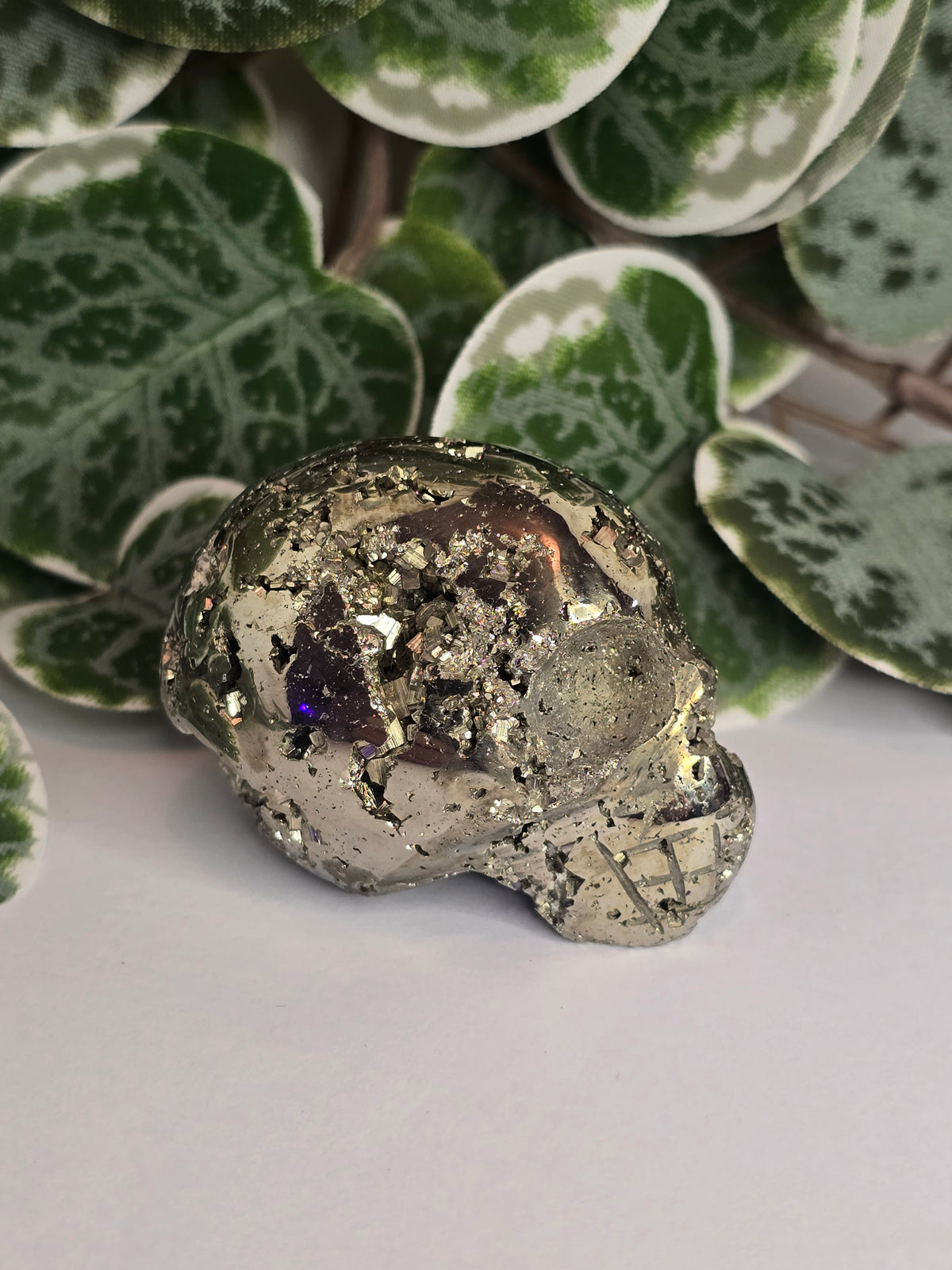 Pyrite Skull 107g