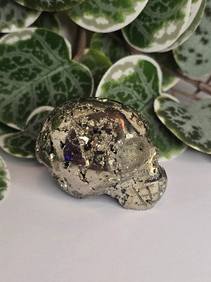 Pyrite Skull 107g