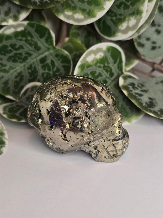 Pyrite Skull 107g