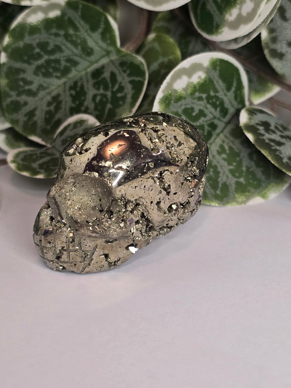 Pyrite Skull 107g