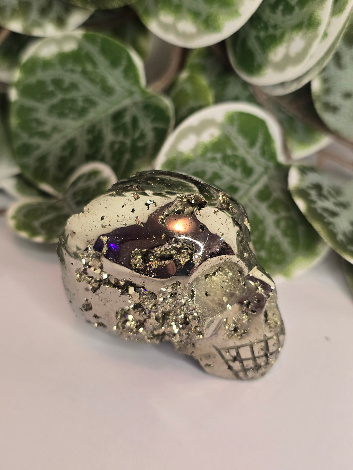 Pyrite Skull 98g
