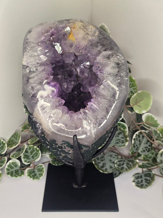 Amethyst Free Form Cluster on Stand 3.08kg