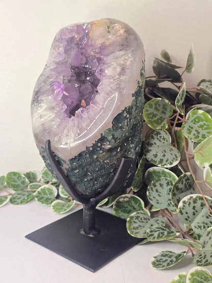 Amethyst Free Form Cluster on Stand 3.08kg