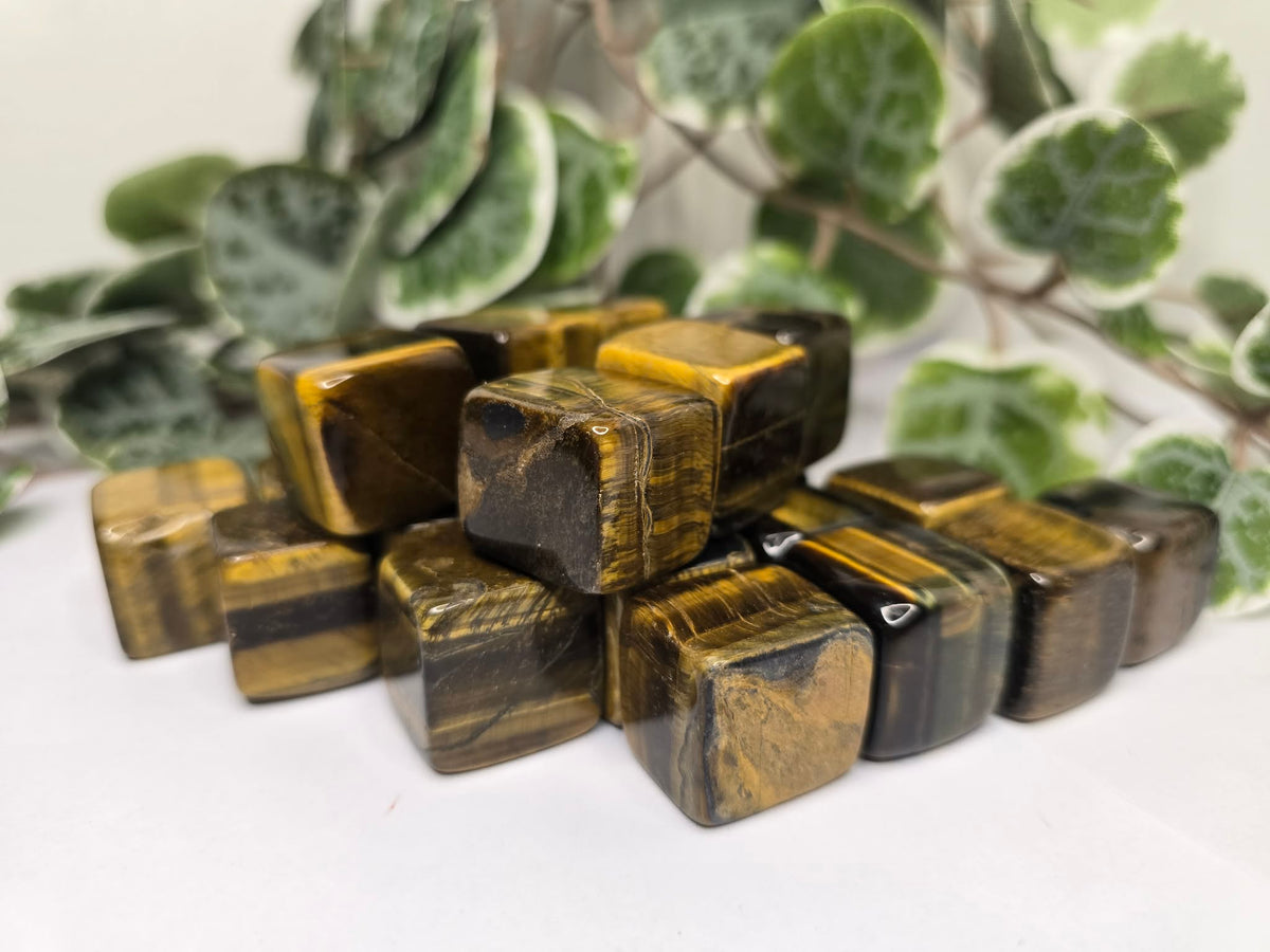 Tigers Eye Cubes 20g