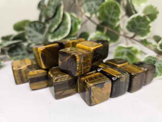 Tigers Eye Cubes 20g