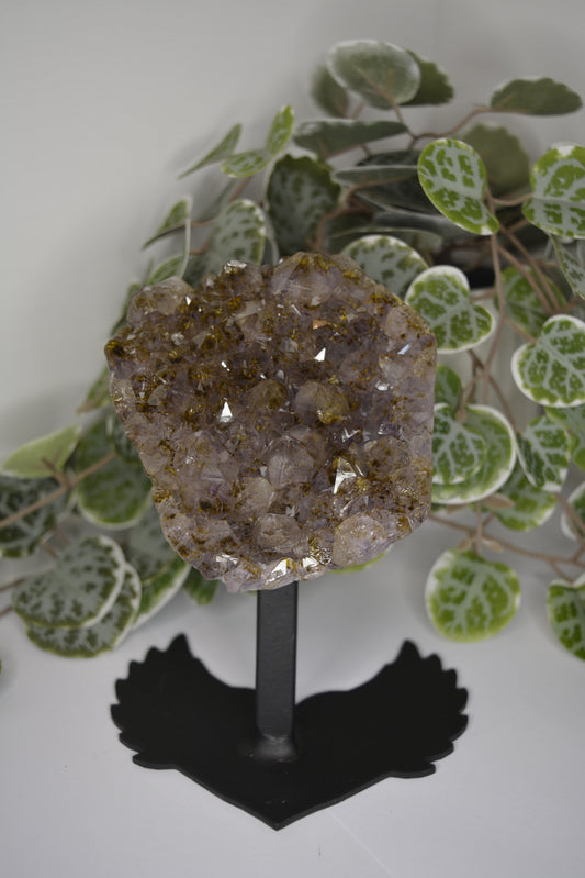 Amethyst Free Form Cluster on Stand 685g