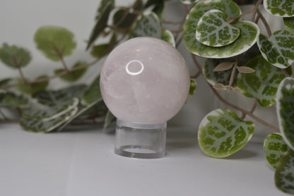 Rose Quartz Sphere 207g