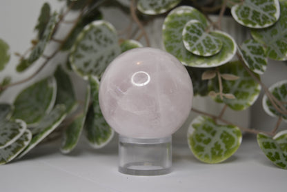 Rose Quartz Sphere 207g